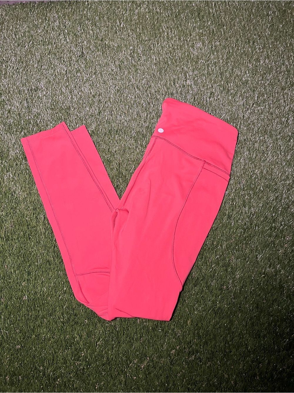 Women’s Small Calia Pink Active Leggings W/ Side Pockets